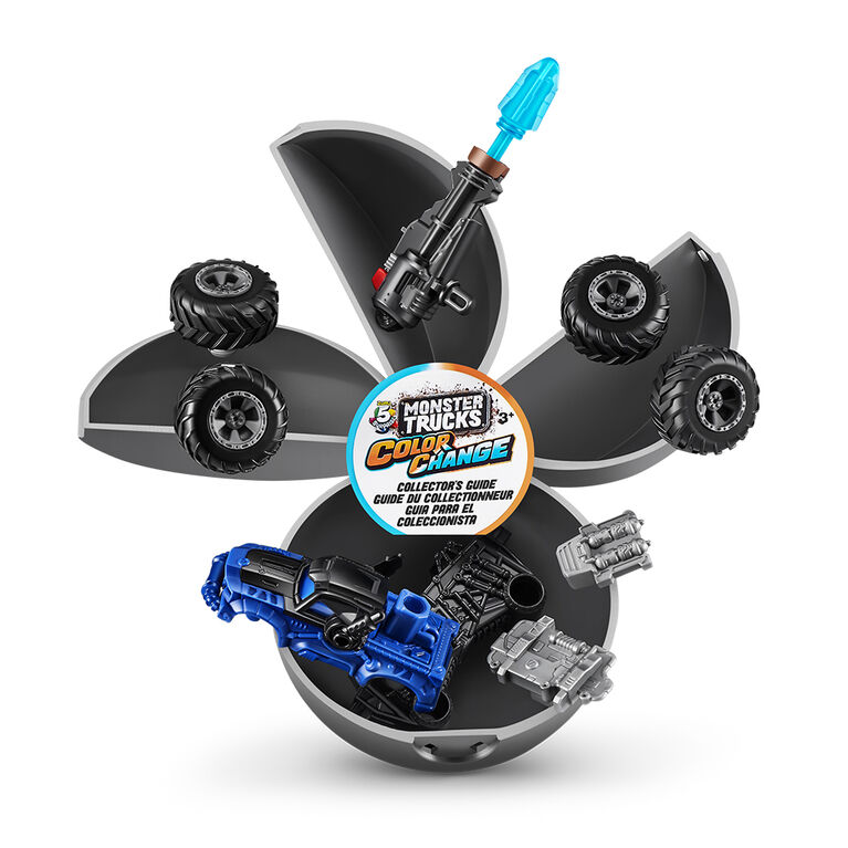 Monster Trucks à couleurs changeantes série 3 5 Surprise par ZURU