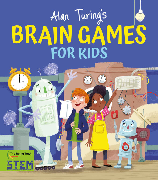 Alan Turings Brain Games For Kids - English Edition
