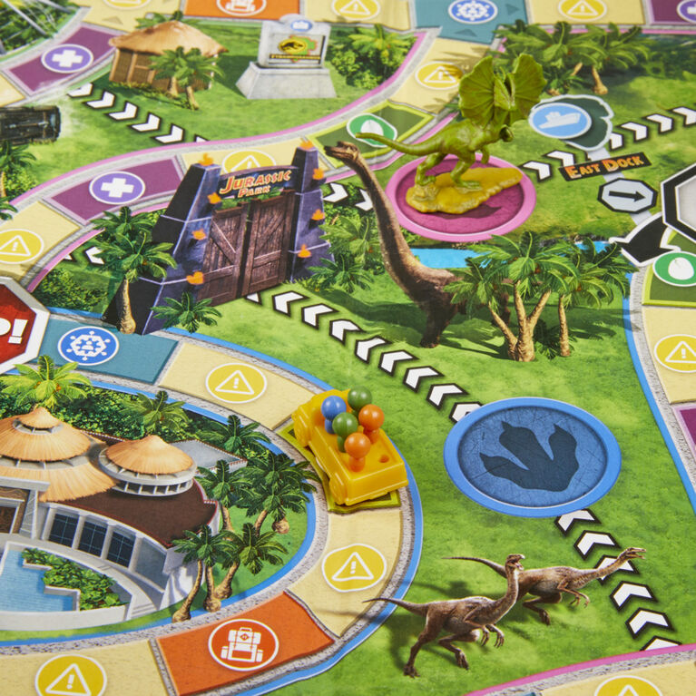 The Game of Life Jurassic Park Edition Game - English Edition