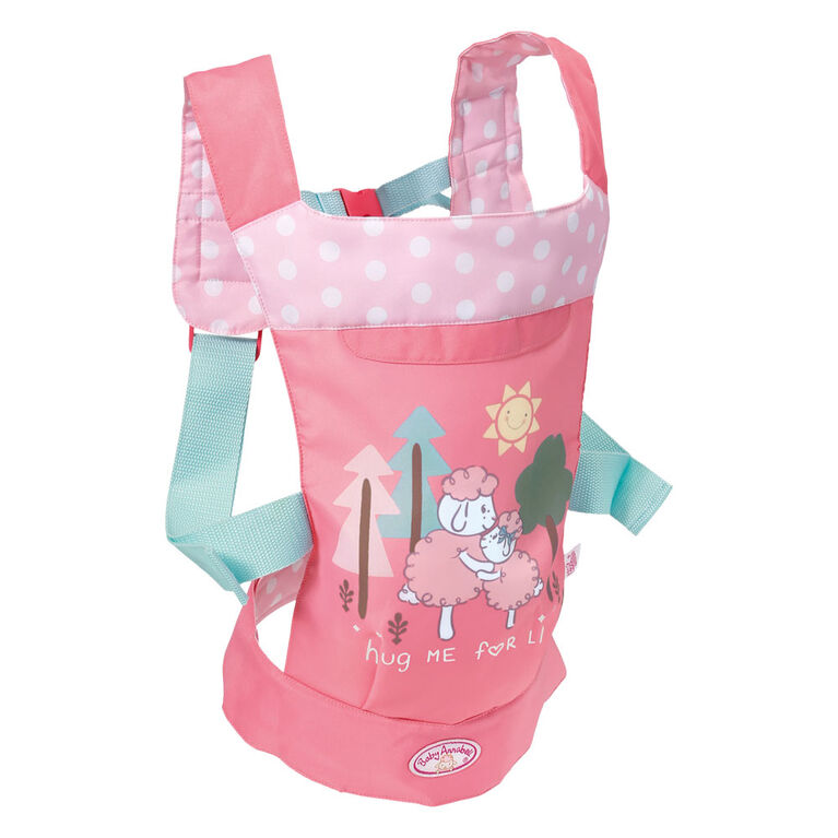 baby annabell travel cocoon carrier