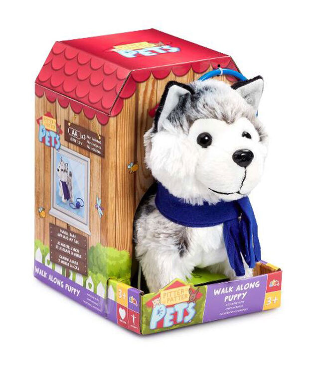 Pitter Patter Pets Walk Along Huskey - R Exclusive