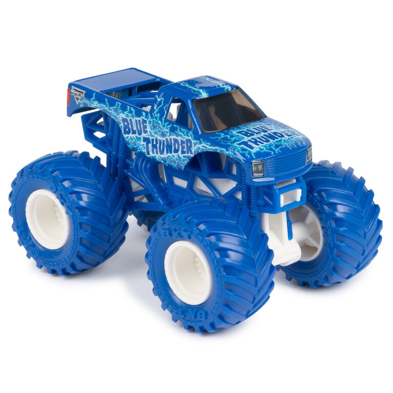 Monster Jam, Official Blue Thunder Vs. Full Charge Die-Cast Monster Trucks, 1:64 Scale