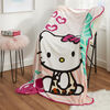 Hello Kitty "Welcome to the Jungle"Throw