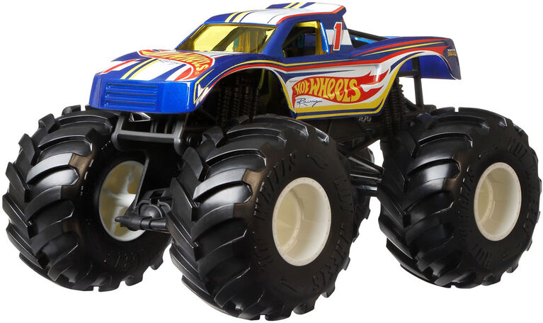 Hot Wheels Monster Trucks 1:24 Scale Die-Cast Assortment Toy Vehicles