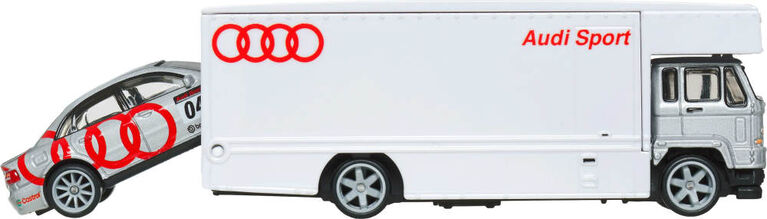 Hot Wheels Team Transport Truck & Audi S4 Quatro