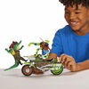 Teenage Mutant Ninja Turtles: Mutant Mayhem Ninja Kick Cycle with Exclusive Leonardo Figure