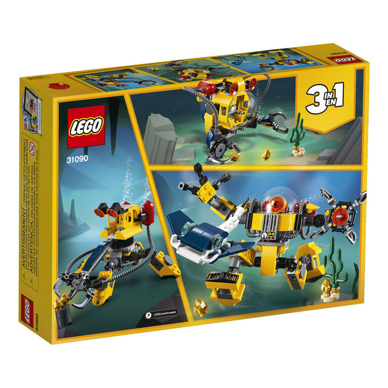 Le robot sous-marin LEGO Creator 31090