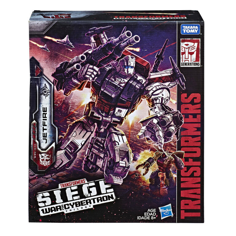 Transformers Generations War for Cybertron, figurine Jetfire WFC-S28 classe commandant.