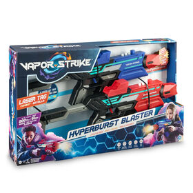 Vapor Strike Hyperburst Blasters Effets de Lumière, Sons et Vapeur, Bataille de Style Laser Tag (Ensemble de 2 Blasters Deluxe)