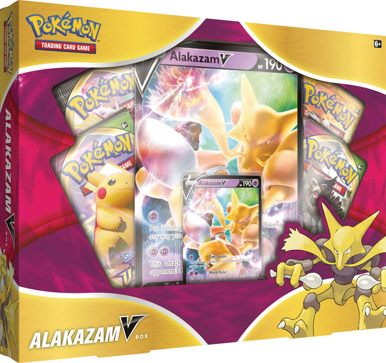 Pokemon Alakazam V Box - English Edition