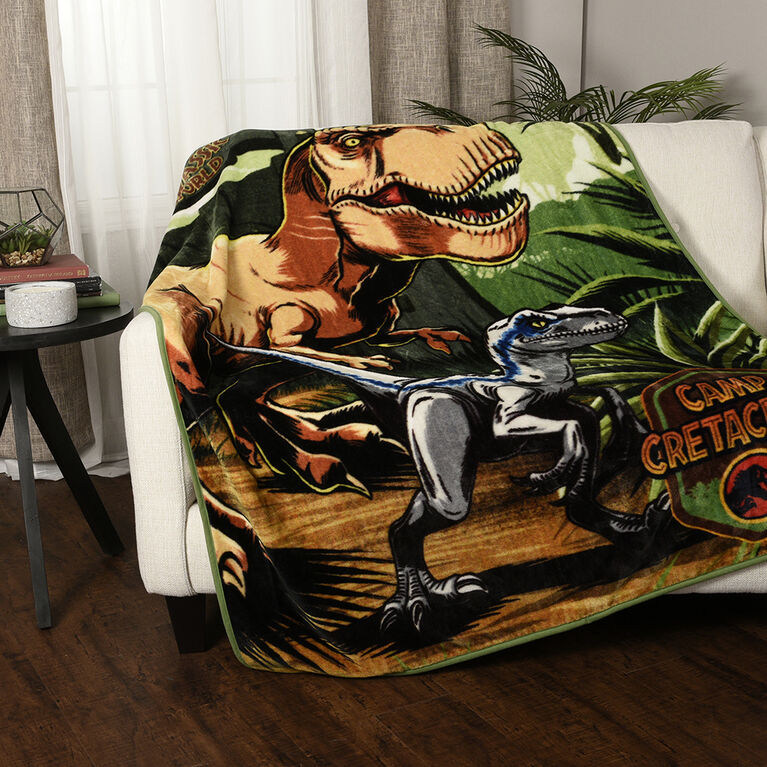 Couverture pour enfants Jurassic Park (50x60") dinosaure