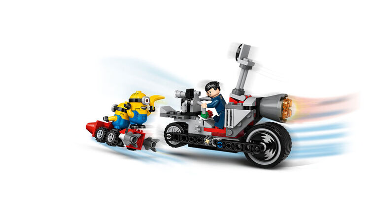 LEGO Minions La course-poursuite en moto 75549 (136 pièces)