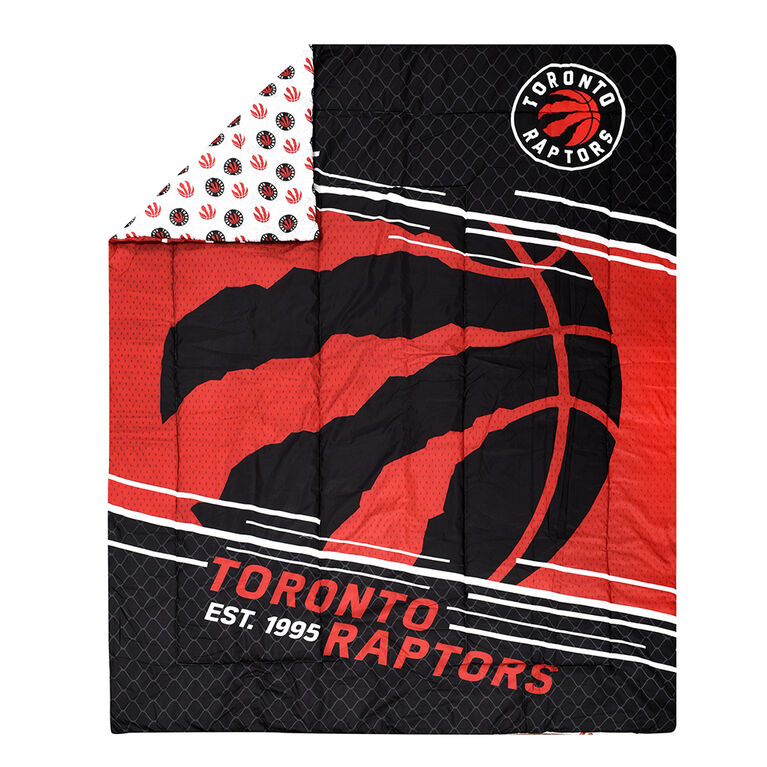 Ensemble de literie simple 4 pièces des Raptors de Toronto de la NBA