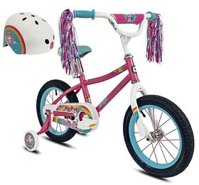 Velo 12 pouces Hello Kitty 3/5 ans fille pas cher 