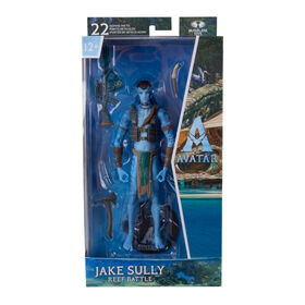 Disney Avatar Figure d'action 7"- Jake Sully (bataille de récifs)