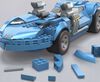 MEGA Hot Wheels Twin Mill Vehicle Building Kit (635 Pieces) for Collectors