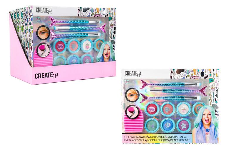 CREATE IT! Eye Shadow Set Mermaid 11-Pieces Display