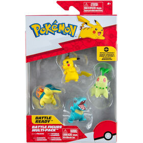 Pokémon - Battle Figure 4-Pack - styles may vary