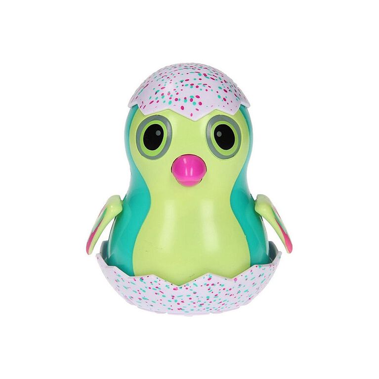 Hatchimals Wind-Up Eggliders With Lights & Sounds - Green Penguala
