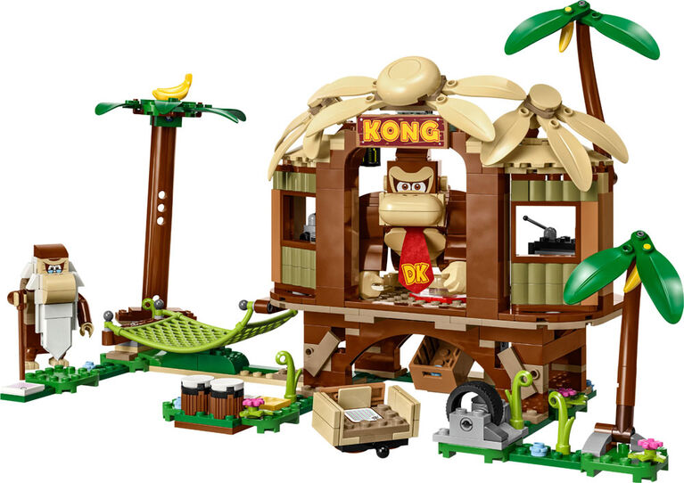 LEGO Super Mario Donkey Kong's Tree House Expansion Set 71424 Building Toy Set (555 Pieces)