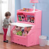Step2 Lift and Hide Bookcase Storage Chest - Pink