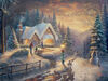 Ceaco Thomas Kinkade 4-in-1 Multi-Pack Holiday Jigsaw Puzzle