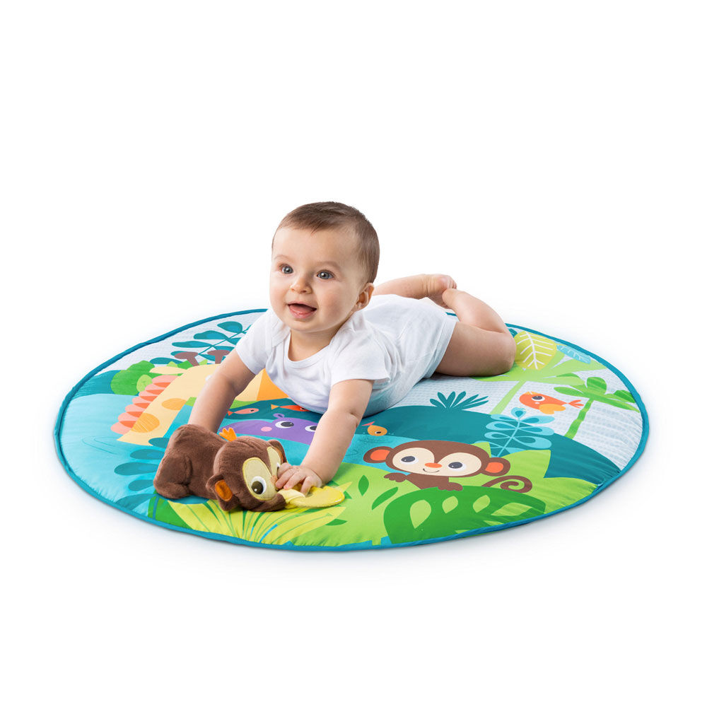 Bright starts monkey business musical activity gym online