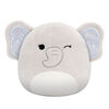 Peluche Squishmallows 7.5" - Cherish l'&eacute;l&eacute;phant gris