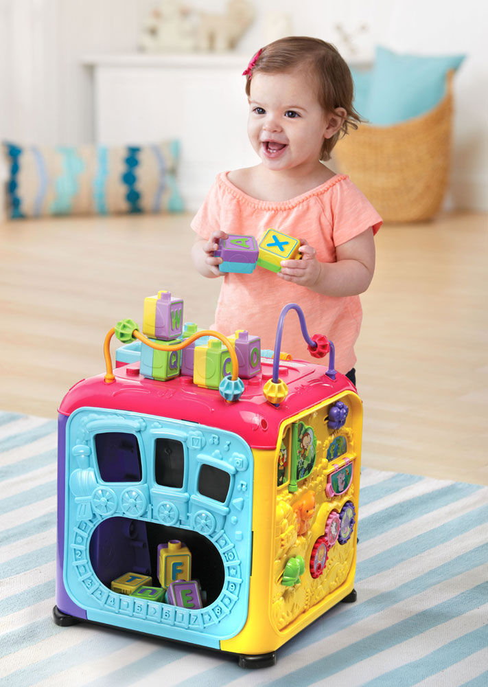 vtech learning cube pink