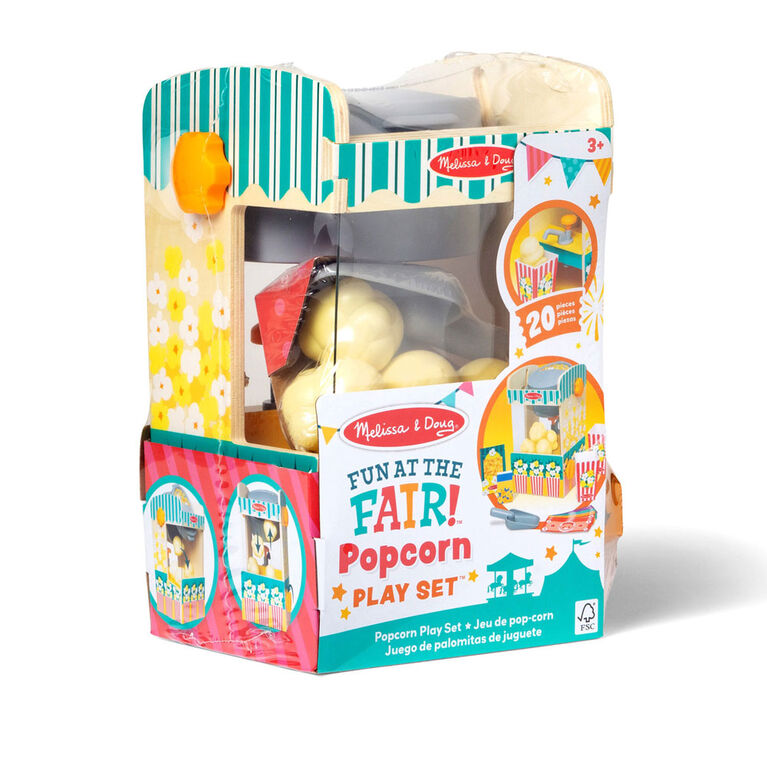 Ensemble de jeu de maïs soufflé Fun Fair Poppin'