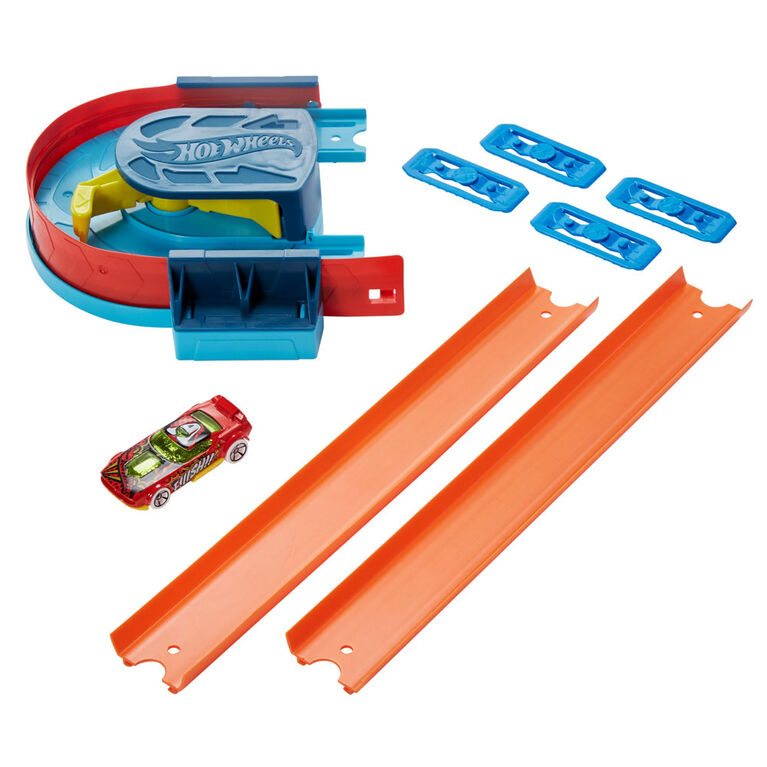 Coffret ​Propulseur Virage Track Builder Hot Wheels