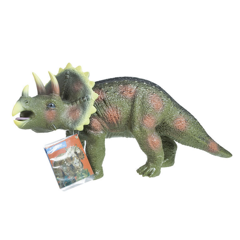 Animal Planet - Tricératops en mousse 45 cm - Notre exclusivité