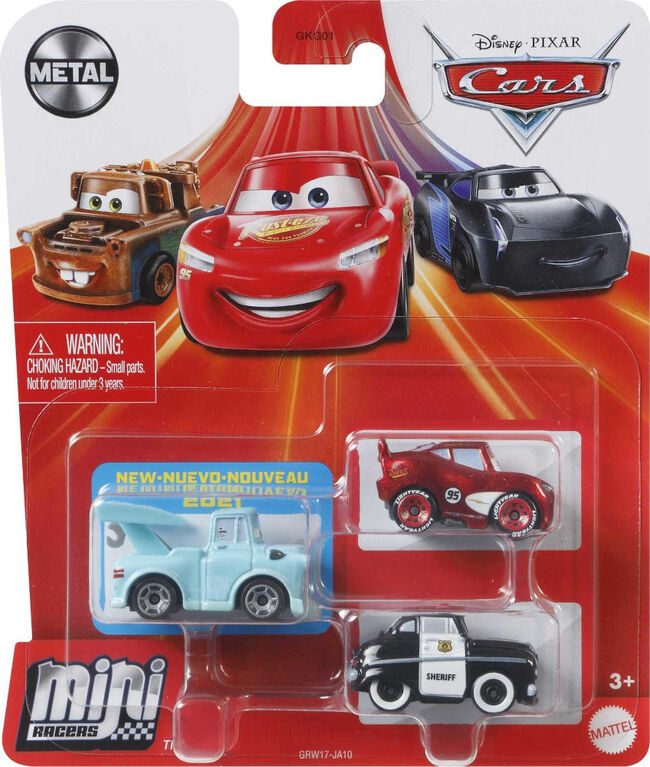Disney Pixar Cars Tokyo Mater Mini Vehicle 3-Pack