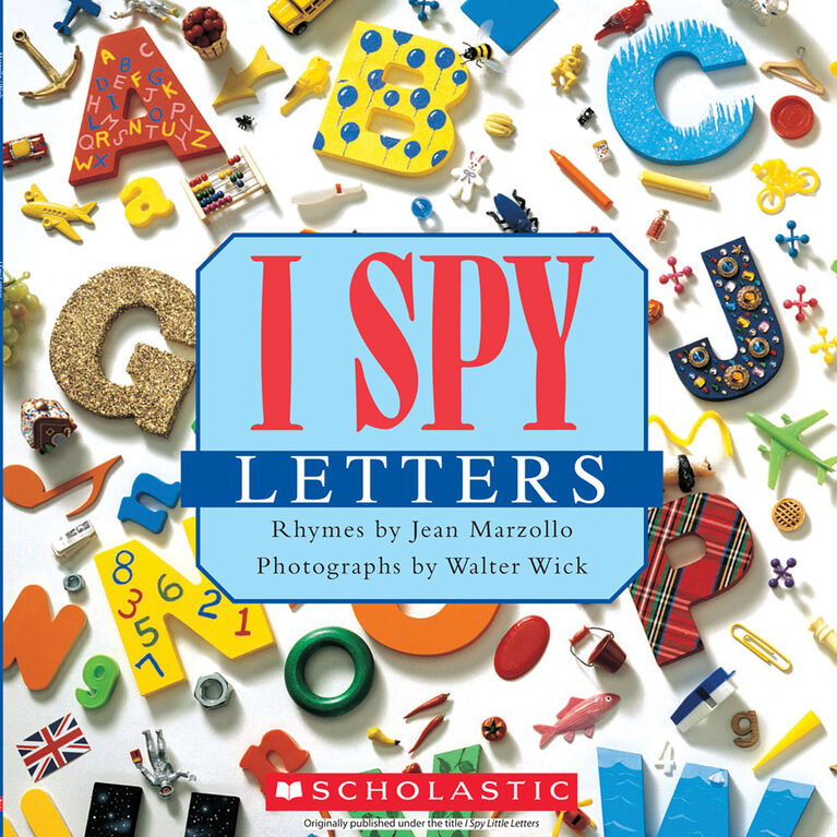 I Spy Letters - Édition anglaise