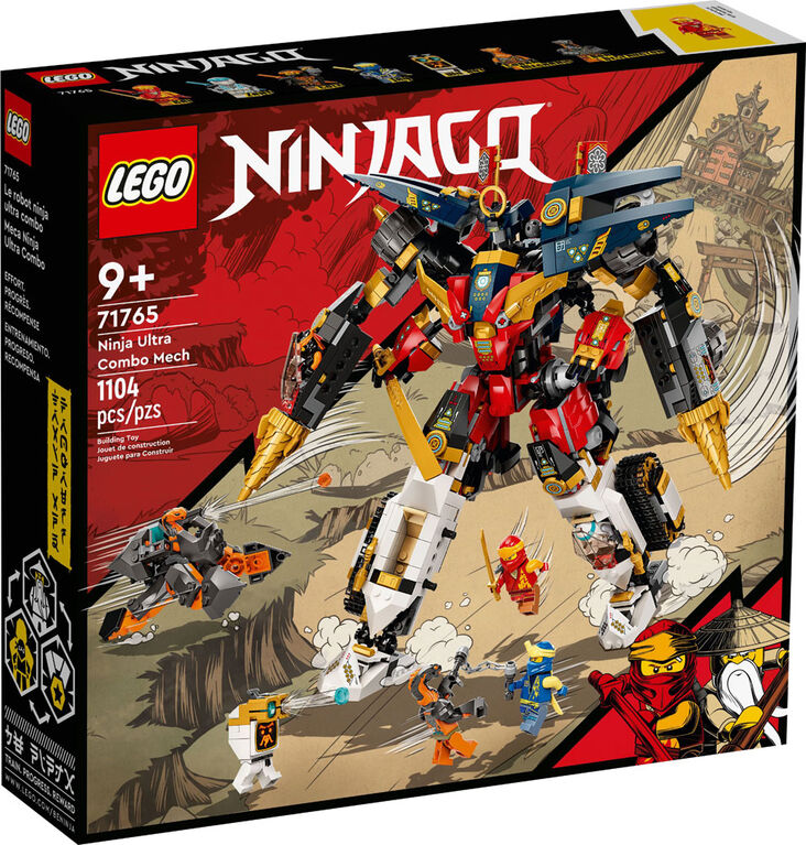 LEGO NINJAGO Ninja Ultra Combo Mech 71765 Building Kit (1,104 Pieces)