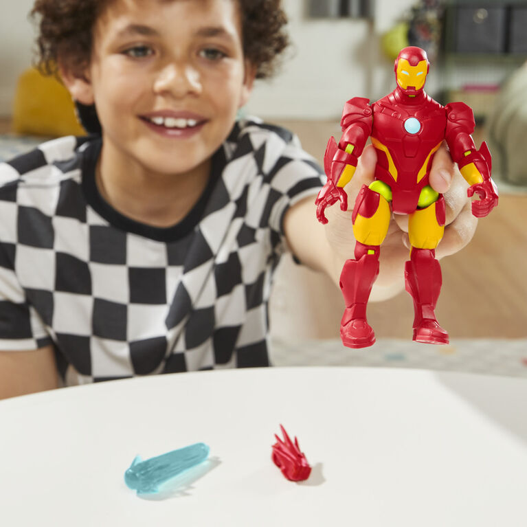 MixMashers Marvel Iron Man Avengers Mix-And-Match Action Figure & Accessories