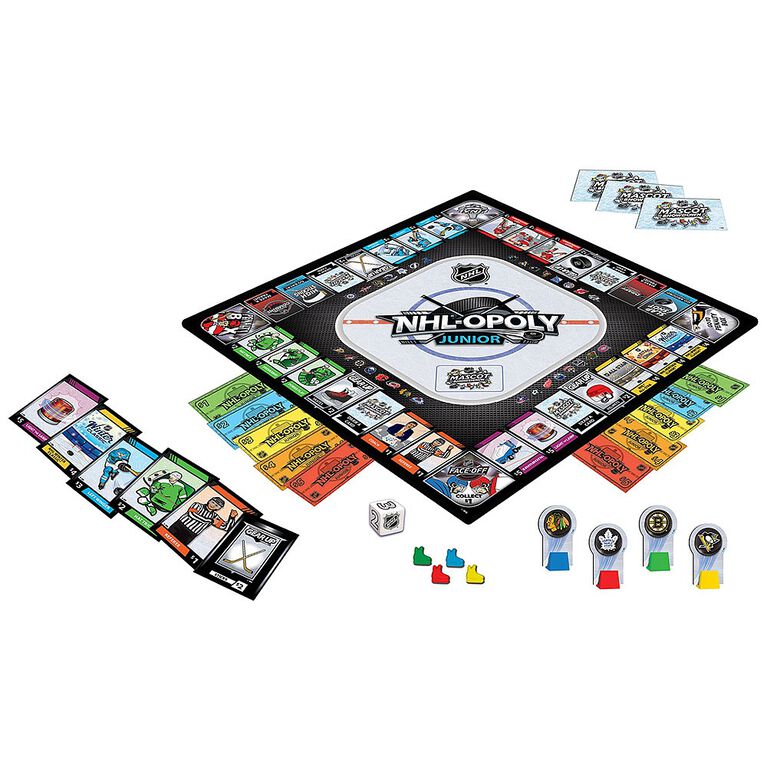 NHL-Opoly Jr Board Game - English Edition