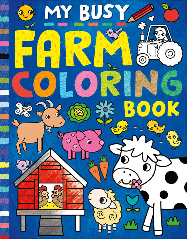 My Busy Farm Coloring Book - English Edition | Toys R Us Canada