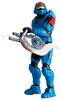 Halo Figure - The Spartan Collection - Spartan Rouge with Accessories