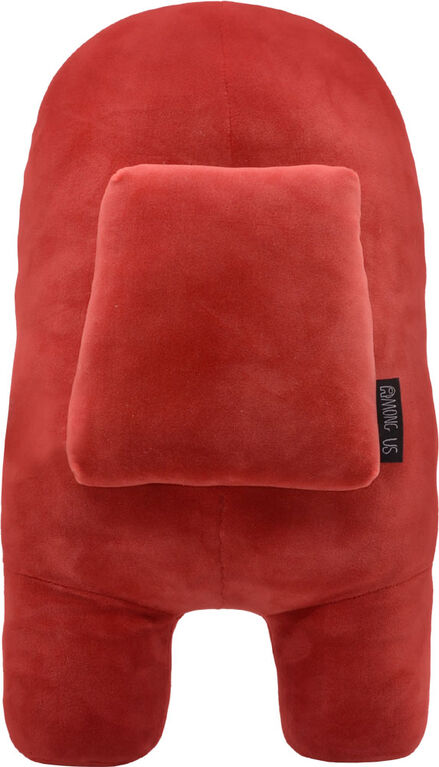 YuMe Among Us 16-Inch Super-Soft Squishy Plush Toy - Red