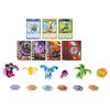 Bakugan Evolutions, Nillious and Titan King Battle Strike Pack, Includes 6 Bakugan Action Figures, 9 Trading Cards and 8 BakuCores