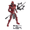 Snake Eyes: G.I. Joe Origins, figurine Ninja rouge de collection