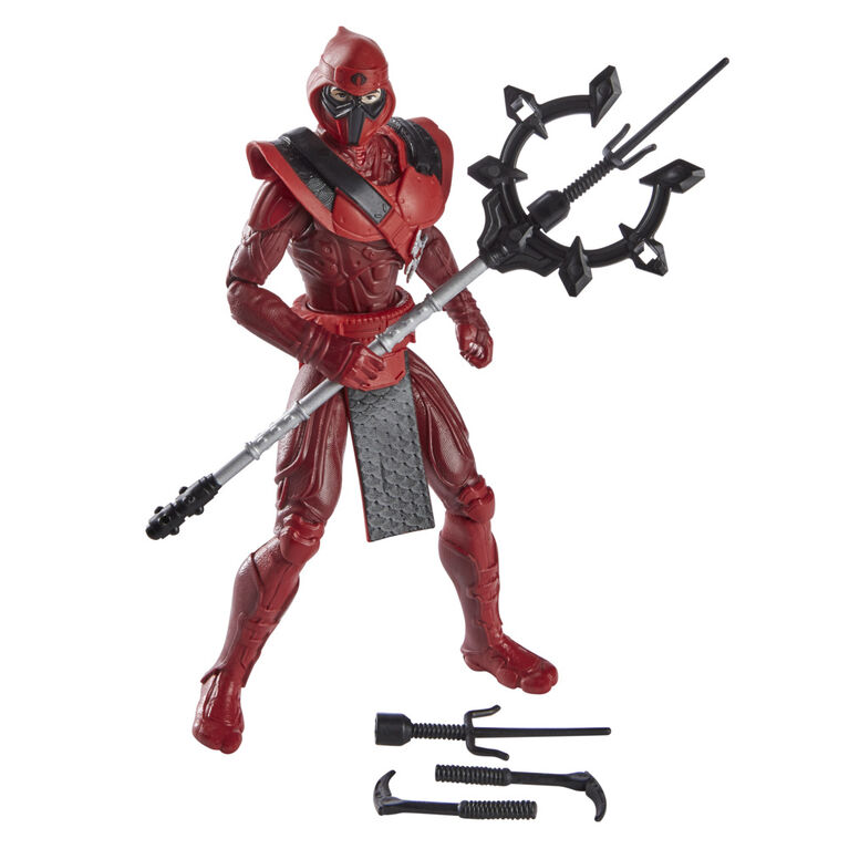 Snake Eyes: G.I. Joe Origins, figurine Ninja rouge de collection