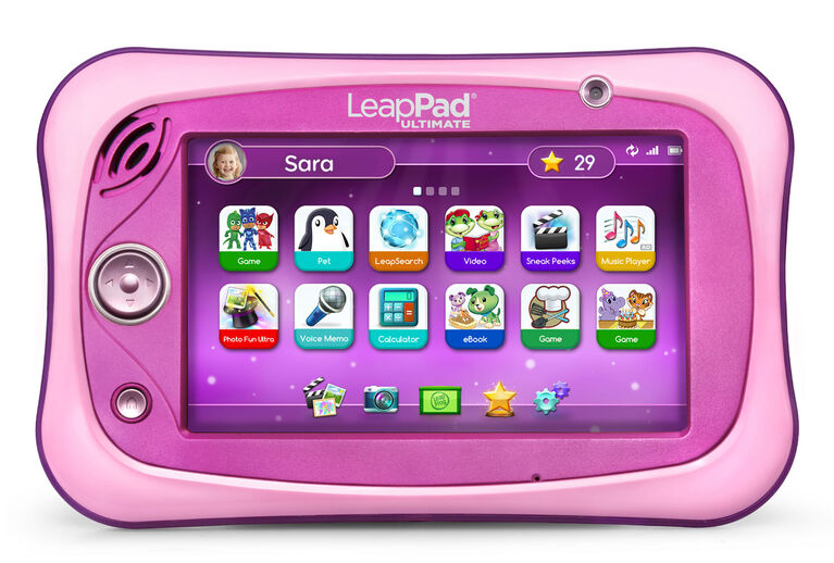 Leapfrog Leappad Ultimate Ready For School Tablet Pink English Edition Toys R Us Canada