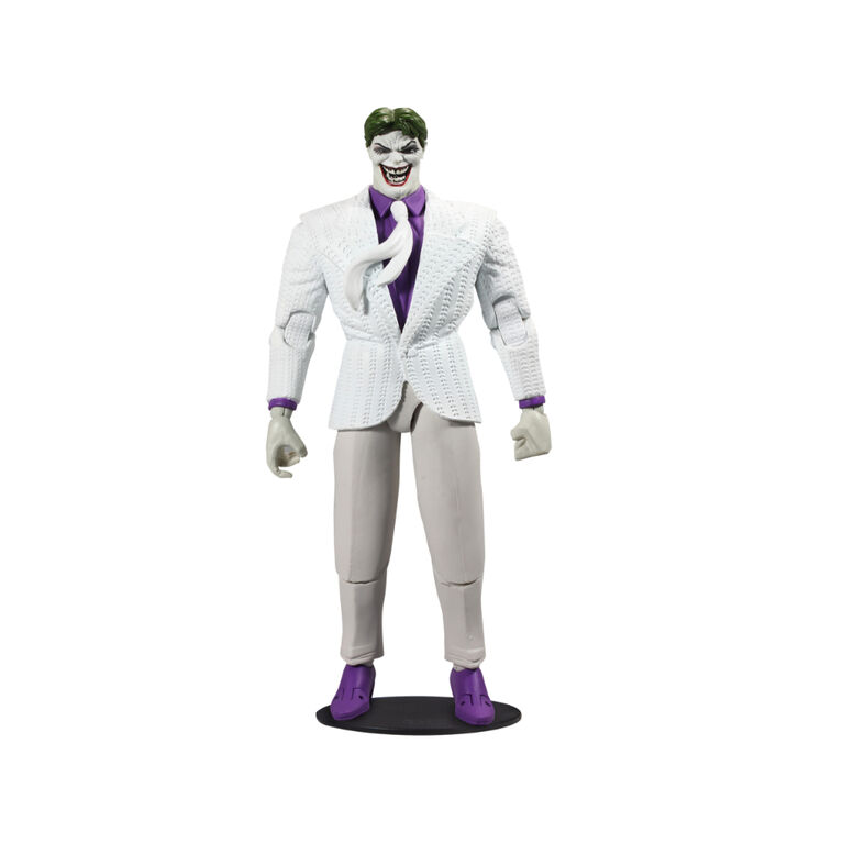 DC Multiverse: DC Comics Dark Knight Returns - Le Joker Figurine avec "Build-A" Batman Pièce de cheval