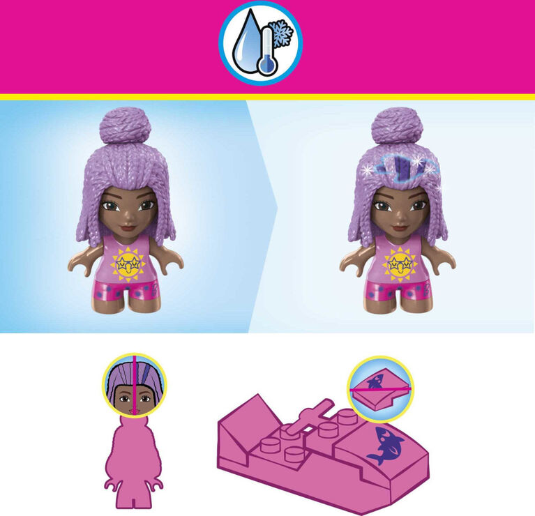 Mega - Barbie - Color Reveal - Remous à la plage
