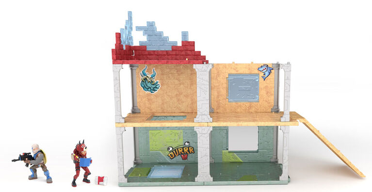 Mega Fort Display set - 2 Exclusive Figures (Tricera Ops and Blue Squire)