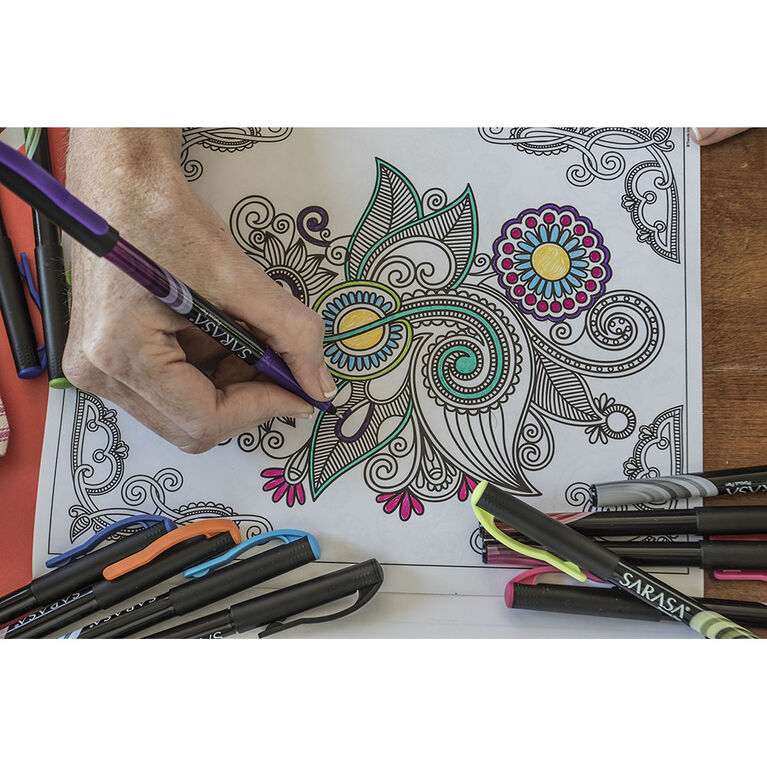 Sarasa Porous Tip Pen Asst 12 Pack Toys R Us Canada