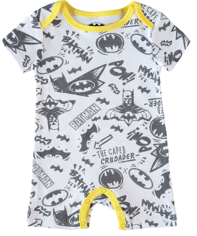 homme chauve-sourisnouveau-né future superhero 2 Pack barboteuse 6-9M gris