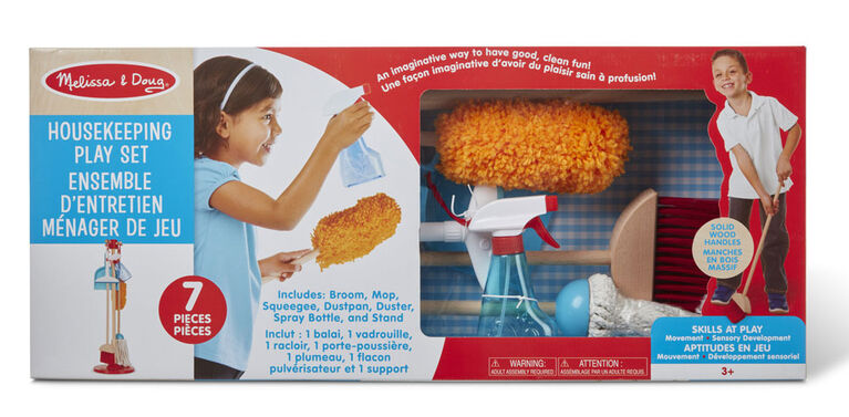 Melissa & Doug - Neat & Tidy Housekeeping Play Set